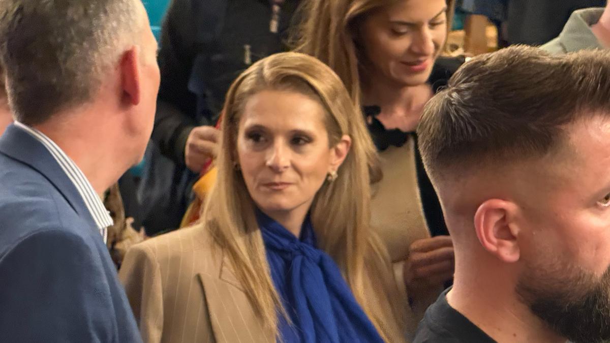 Marilena Hagi, surprinsă într-o ipostază neașteptată la lansarea autobiografiei soțului ei