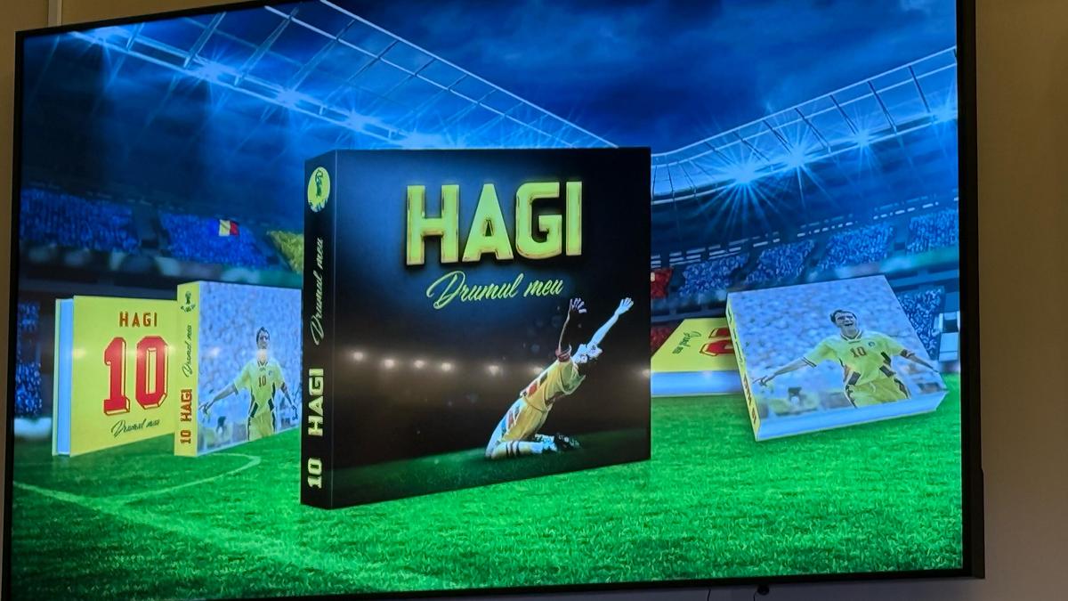 Moment emoționant: cartea lui Gheorghe Hagi a fost prezentată cu vocea regretatului Cristian Țopescu » Cum a fost posibil