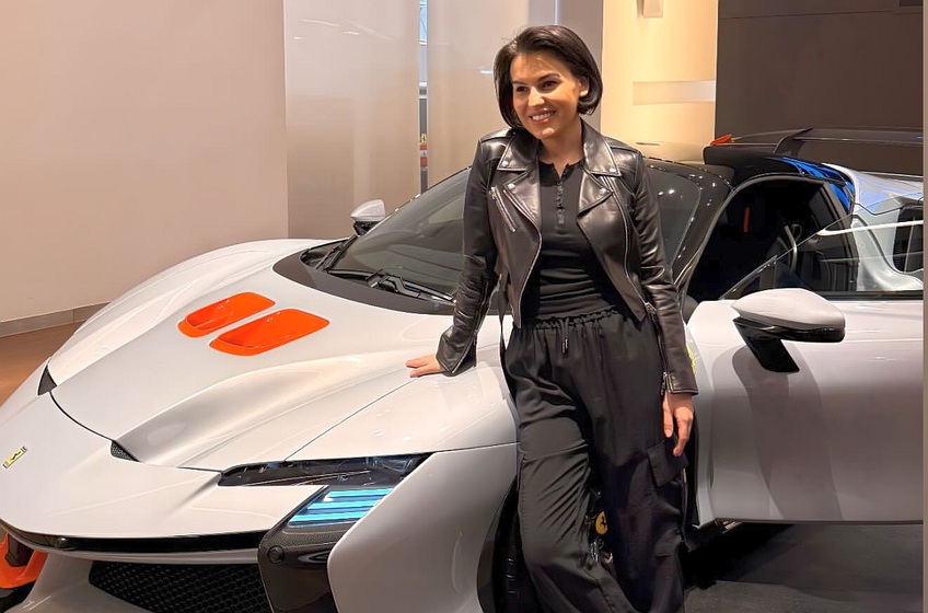 Romina Gingașu și-a prezentat „bijuteria” de 900.000 de euro. Foto: Instagram