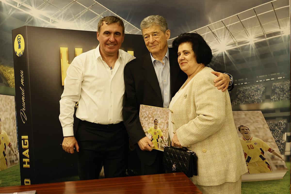 Gică Hagi și-a lansat cartea autobiografică „Drumul meu”