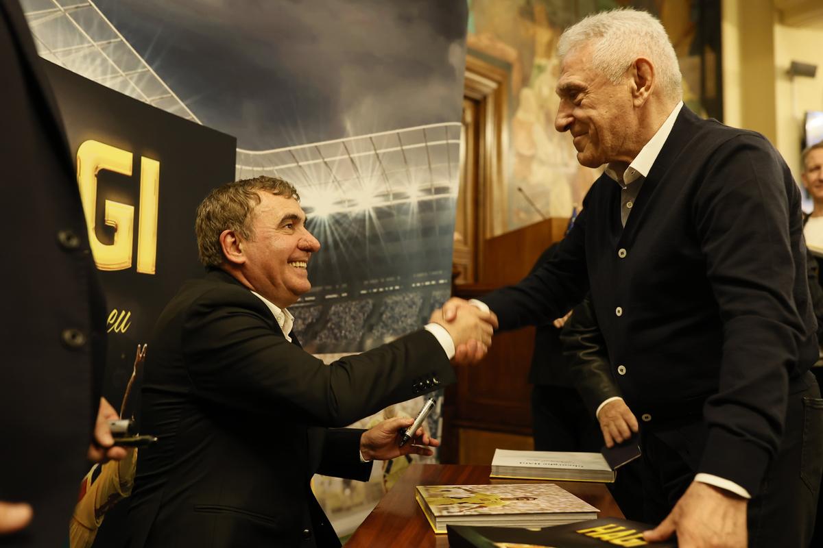 Gică Hagi și-a lansat cartea autobiografică „Drumul meu”