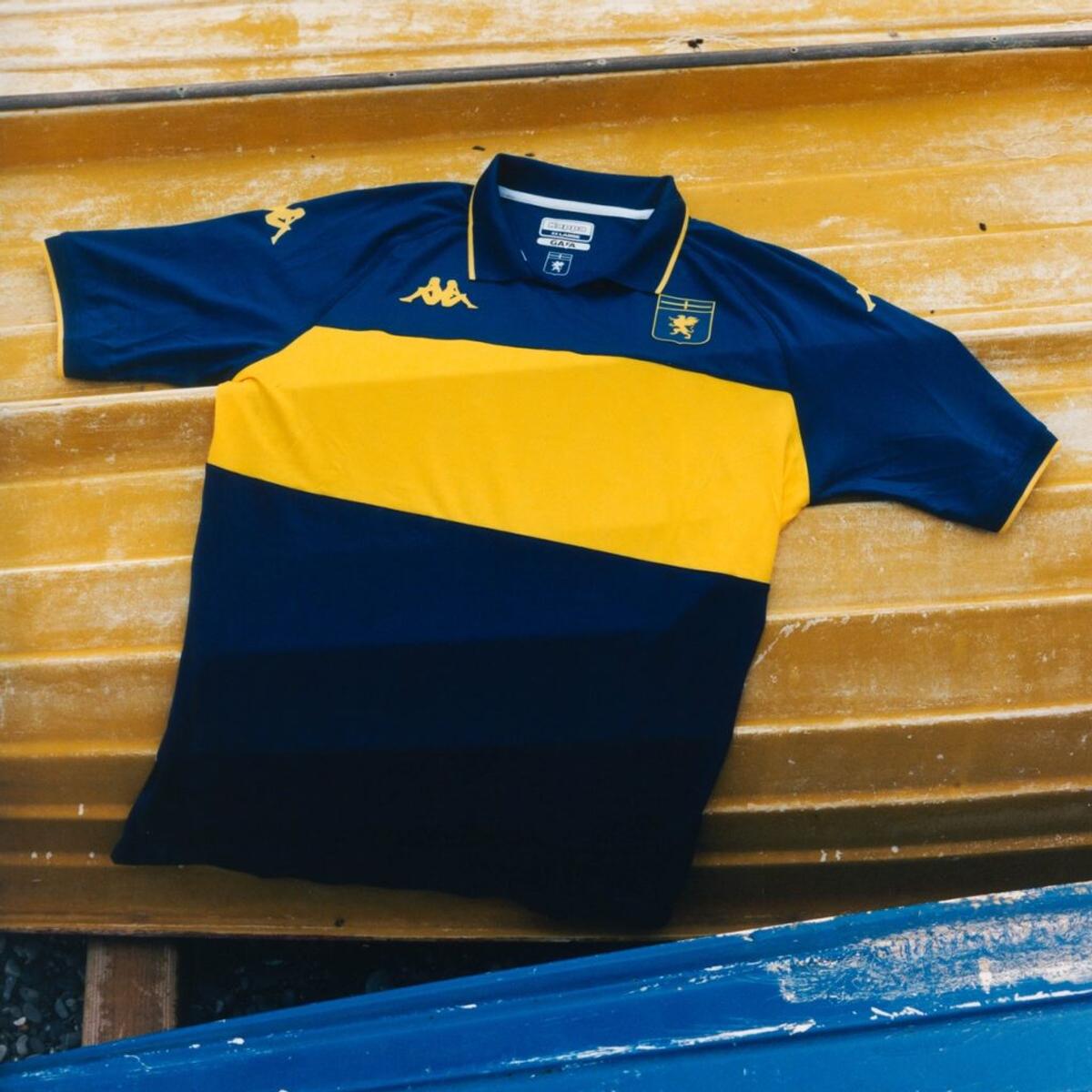Genoa, echipament copiat de la Boca Juniors