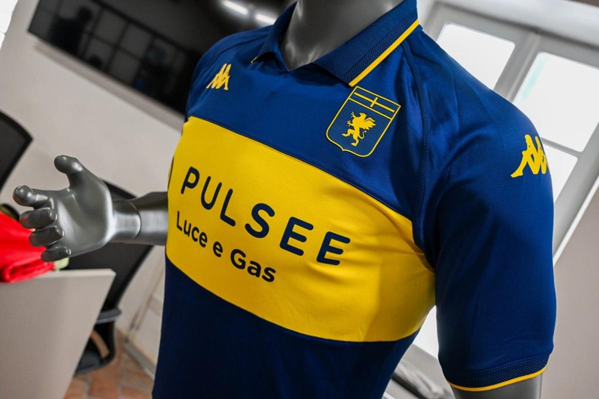 Genoa, echipament copiat de la Boca Juniors