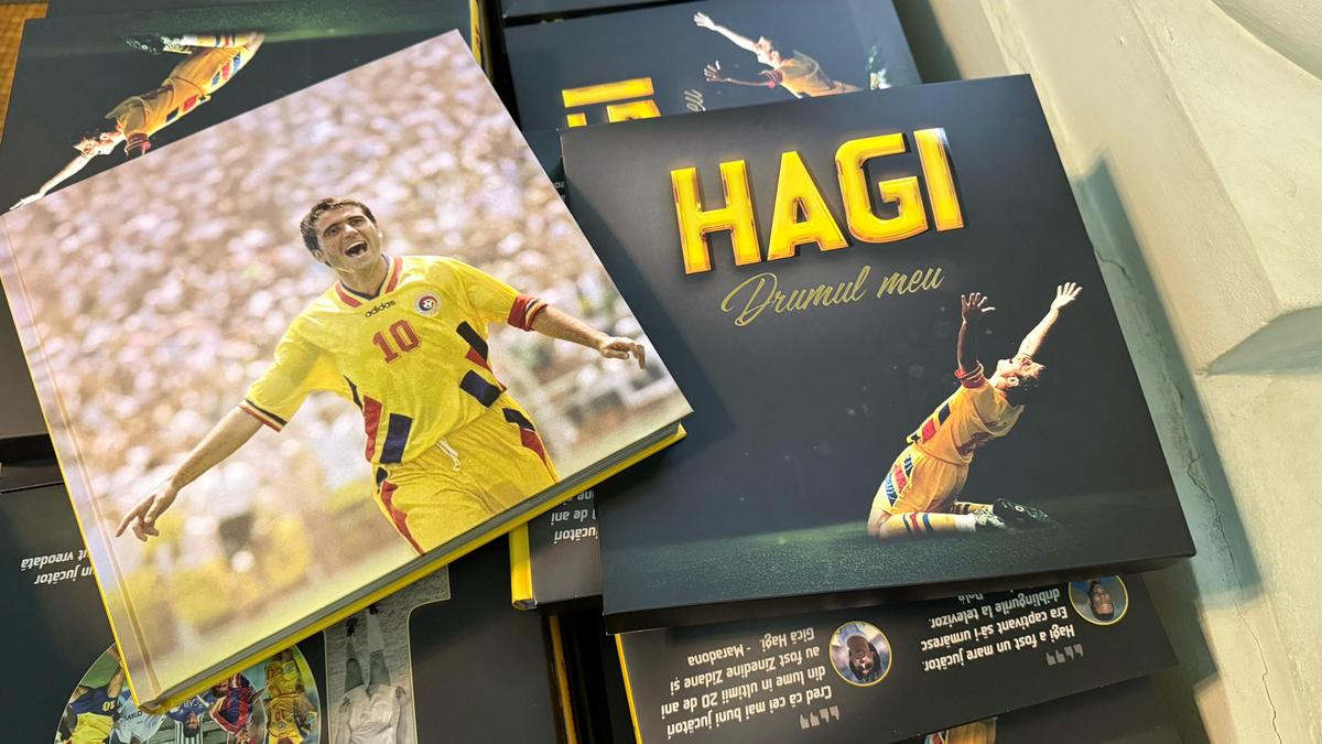 Gică Hagi și-a lansat cartea autobiografică „Drumul meu”