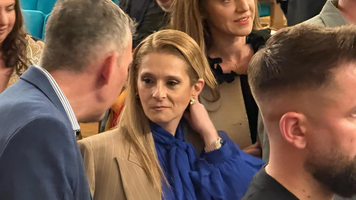 Marilena Hagi, surprinsă într-o ipostază neașteptată la lansarea autobiografiei soțului ei
