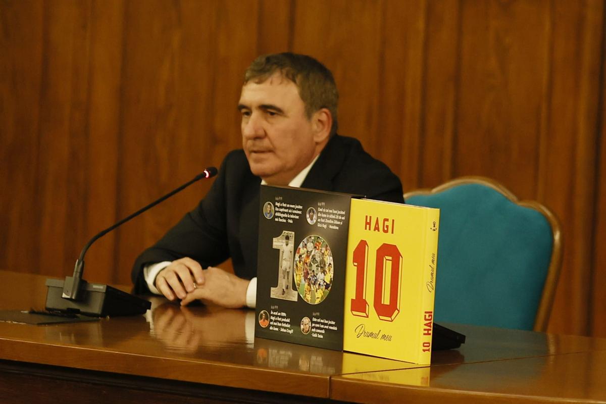 Gică Hagi și-a lansat cartea autobiografică „Drumul meu”