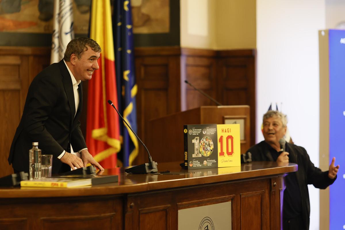 Gică Hagi și-a lansat cartea autobiografică „Drumul meu”