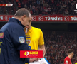 Florin Tănase, în momentul intrării pe teren // foto: capturi Prima TV