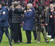 Imagini de la finalul meciului Turcia - România