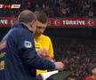 Florin Tănase, în momentul intrării pe teren // foto: capturi Prima TV