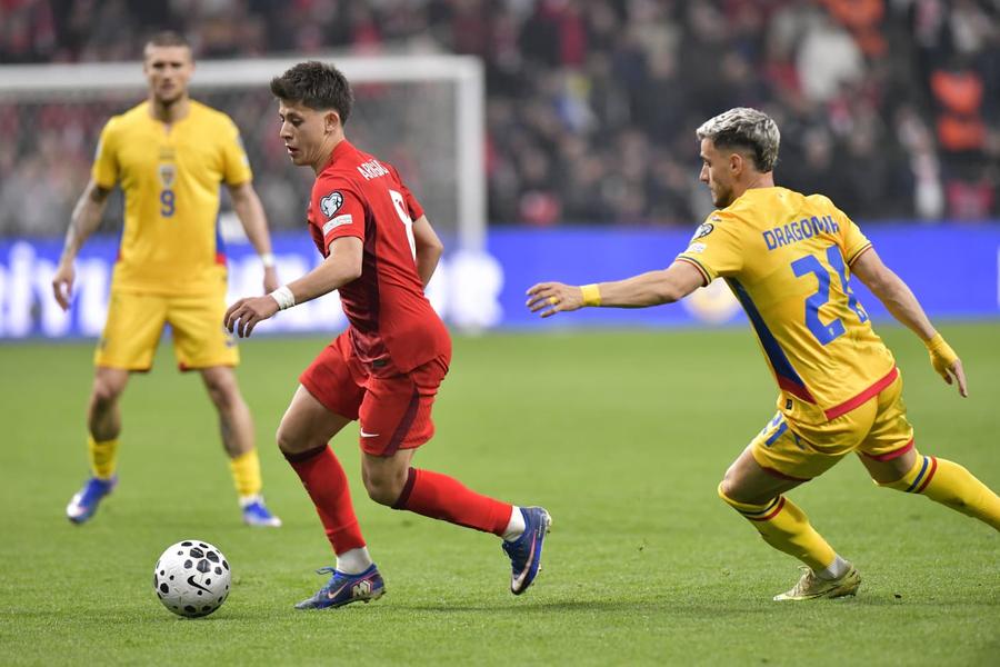 Arda Guler și Vlad Dragomir, în Turcia - România // FOTO: Cristi Preda (GSP.ro) GRUPA D: Echipele tip, vedetele și toate detaliile despre SUA, Paraguay, Turcia și Australia » Programul meciurilor
