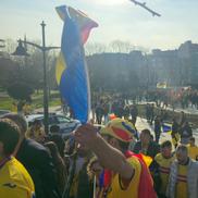 Imagini cu suporterii înainte de Turcia - România / foto: GSP.ro