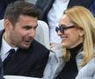 Adrian Mutu și Andreea Esca, la Turcia - România // FOTO: Ionuț Iordache (GSP.ro)