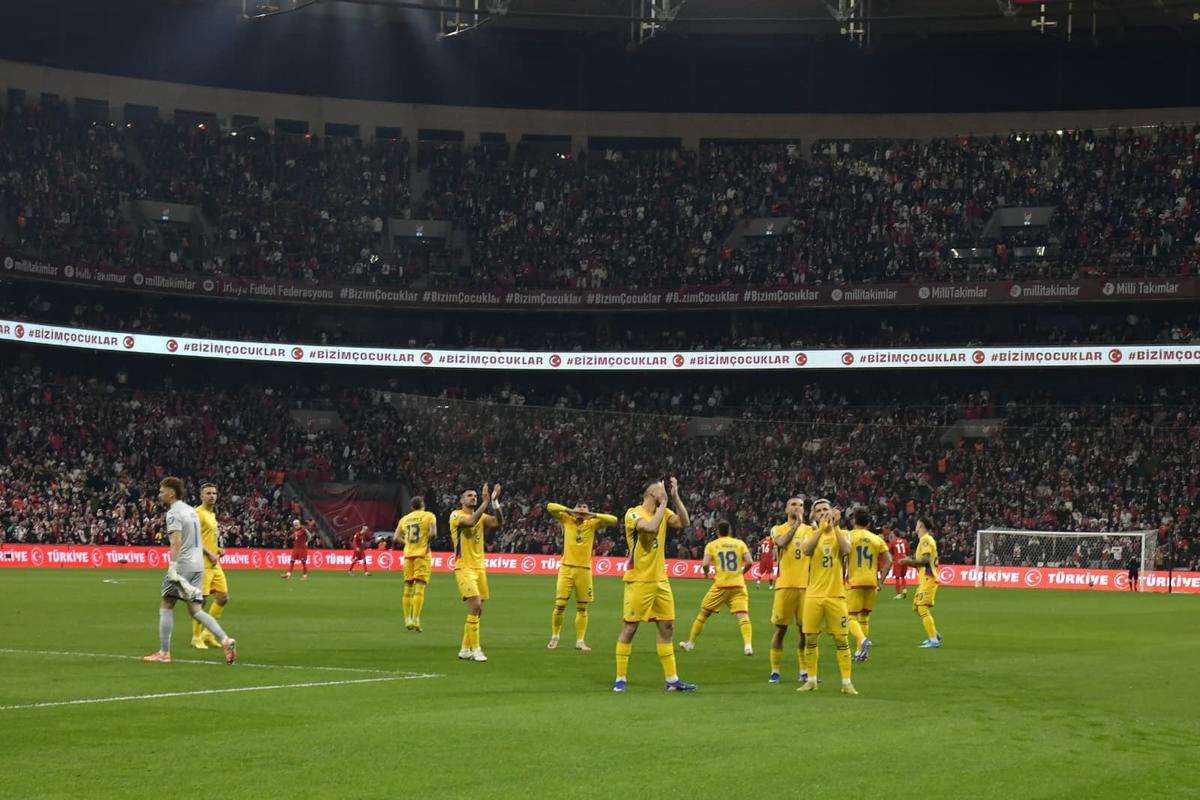 Turcia - România, imagini din meci