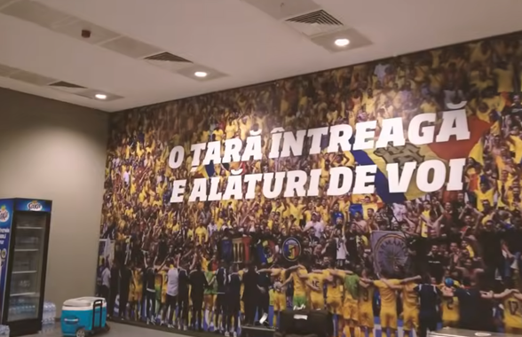 Cele 3 mesaje tapetate în vestiarul României de la Tüpraş Stadium