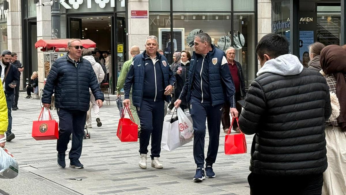 Patronul clubului din Superliga a ieșit la cumpărat de baclavale în treningul naționalei României