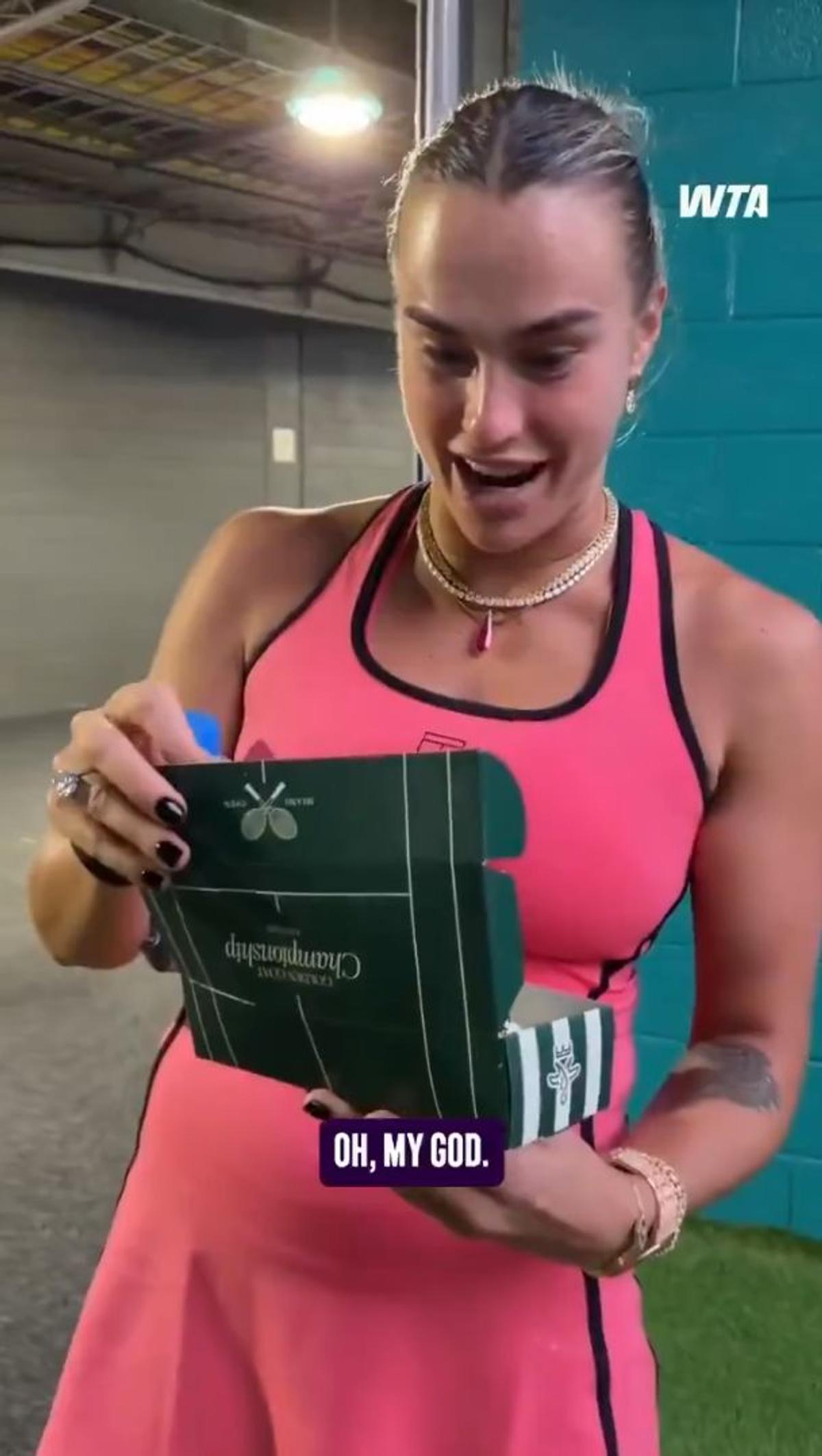 Reacția Arynei Sabalenka când a gustat cel mai scump hot-dog din lume: „Oh, Doamne...” » Cât costă și ce conține