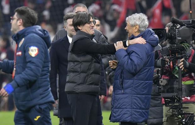 Mircea Lucescu a plecat în timpul interviului și l-a scos din sărite pe Craioveanu: „Pe ei nu s-a supărat?! A stat o oră la îmbrățișări”