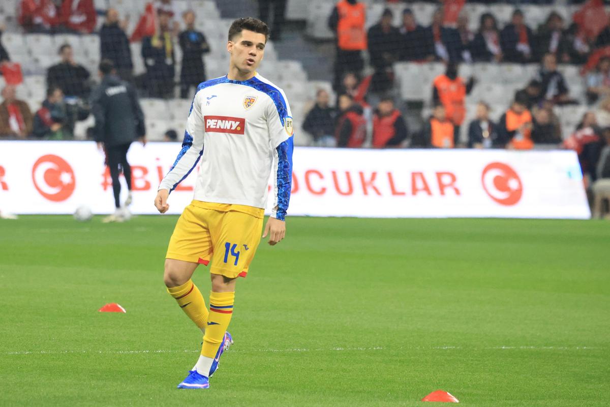 Turcia - România, fotbaliștii „tricolori” la inspecția gazonului și la încălzire