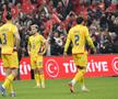 Imagini de la finalul meciului Turcia - România