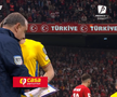 Gestul făcut de Florin Tănase fix înainte să intre pe teren în barajul Turcia - România