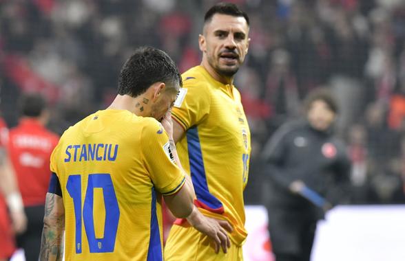 Au făcut scut în jurul fotbalistului prăbușit al naționalei, după Turcia - România: „Săracul...”
