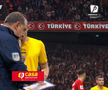 Florin Tănase, în momentul intrării pe teren // foto: capturi Prima TV