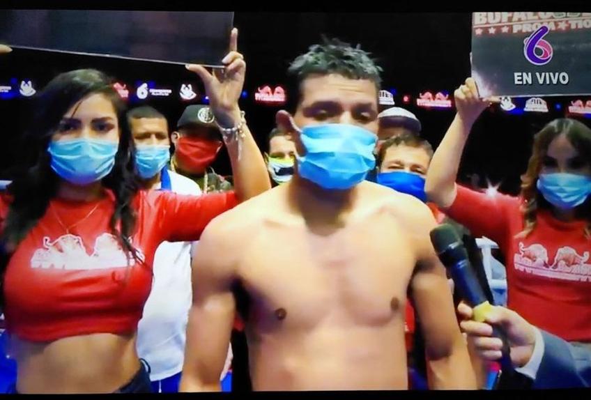 Pandemia de COVID-19 nu a oprit box-ul în Nicaragua  // sursă foto: Instagram @tvboxeo