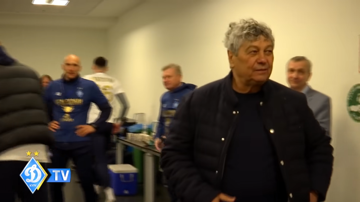 FOTO Mircea Lucescu a ieșit campion cu Dinamo Kiev. Imagini din vestiar