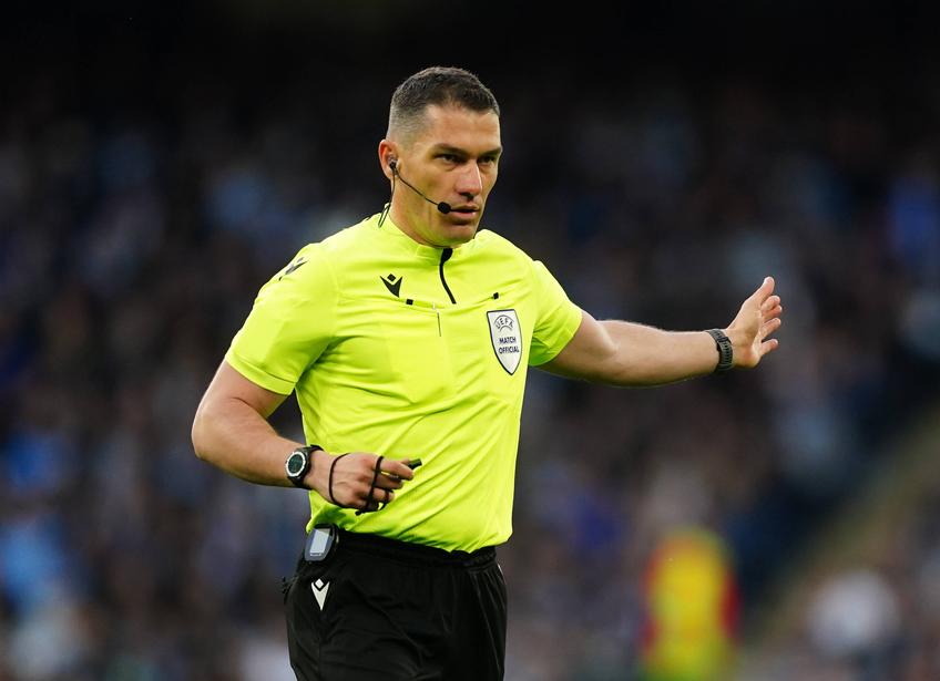 Istvan Kovacs (37 de ani) a condus fără greșeală turul semifinalei Ligii Campionilor dintre Manchester City și Real Madrid, scor 4-3.
