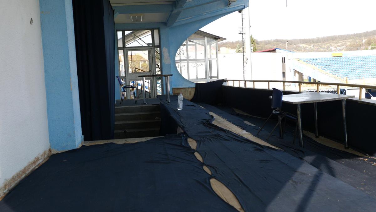 REPORTAJ. Pe Gloria Bistrița o găsește centenarul cu un stadion prăpădit