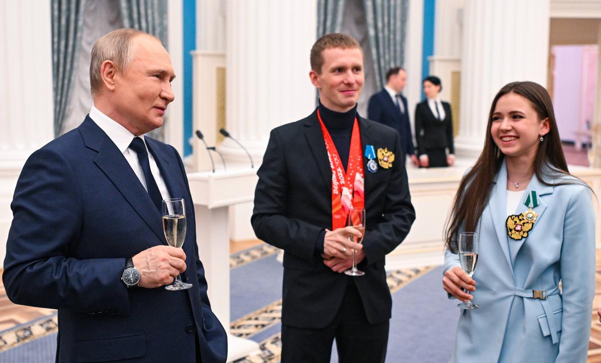A făcut înconjurul lumii! Mesajul șocant transmis chiar în fața lui Vladimir Putin de o campioană olimpică din Rusia