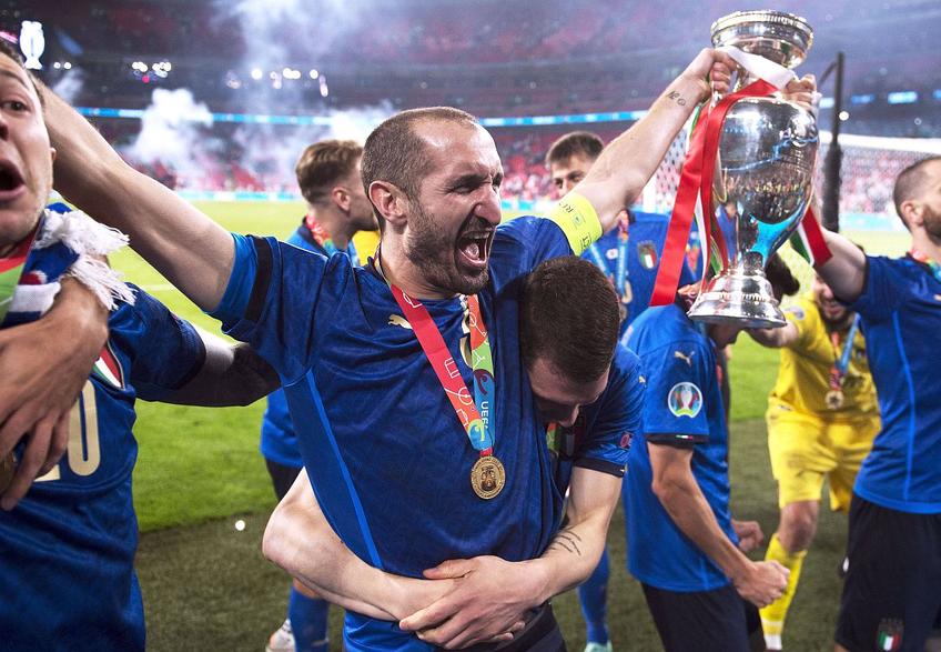 Giorgio Chiellini (37 de ani), fundașul lui Juventus și căpitanul Italiei la triumful de la Euro 2021 // foto: Imago