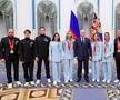 Campionii olimpici ai Rusiei, primiți azi de Putin doar după „o carantină obligatorie” » Imagini și detalii din spatele ușilor închise de la Kremlin