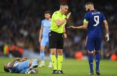 Istvan Kovacs, în centrul atenției la Manchester City - Real Madrid » Toate camerele au fost pe arbitrul român: „E coautor la gol! Se vede Qatarul!”