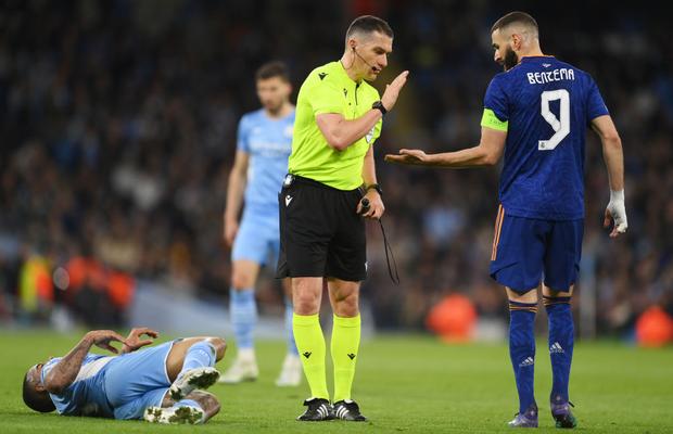 Istvan Kovacs, în centrul atenției la Manchester City - Real Madrid » Toate camerele au fost pe arbitrul român: „E coautor la gol! Se vede Qatarul!”
