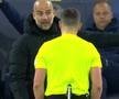 Istvan Kovacs și Pep Guardiola, moment tensionat în Liga Campionilor