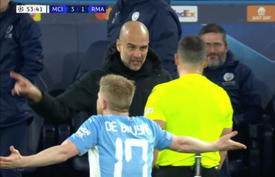Istvan Kovacs și Pep Guardiola, moment tensionat în Liga Campionilor! De la ce a pornit totul