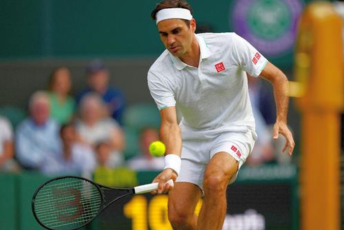 Roger Federer purtând echipament Uniqlo / Sursă foto: Guliver/Getty Images