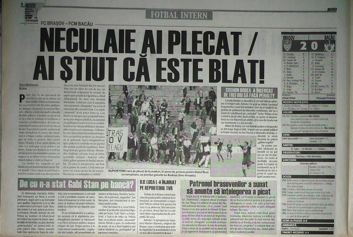 Amintiri de colecție cu Alexandru Andrași » Umilința trăită la Brașov, golul de poveste de pe San Siro și problemele cu patronii din Liga 1: „Am stricat un blat și am fost oaia neagră a fotbalului românesc!”