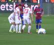 FOTO Accidentare Dani Iglesias în CSA Steaua - Dinamo