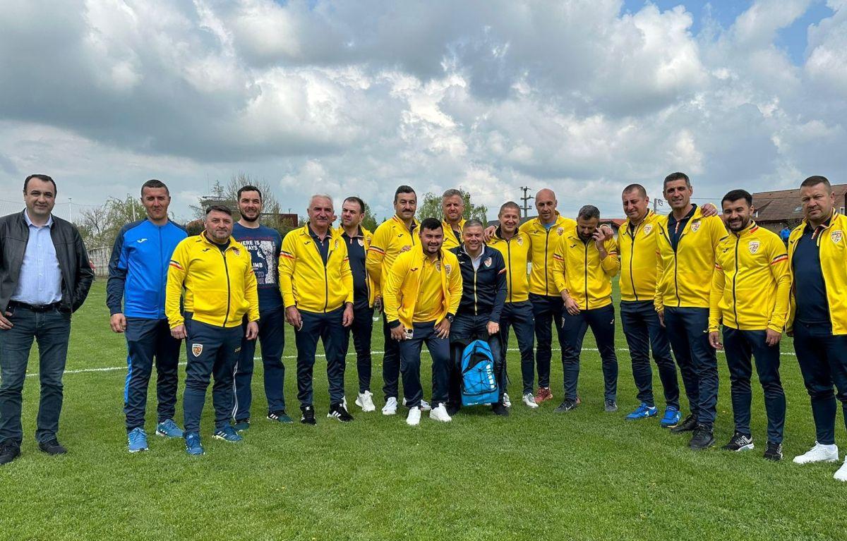 Cu Gabi Mureșan în formă de zile mari, naționala primarilor români a snopit selecționata similară a Croației: „Vrem să fim campioni europeni”