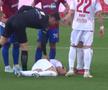 Accidentarea la umăr a lui Dani Iglesias cu CSA Steaua