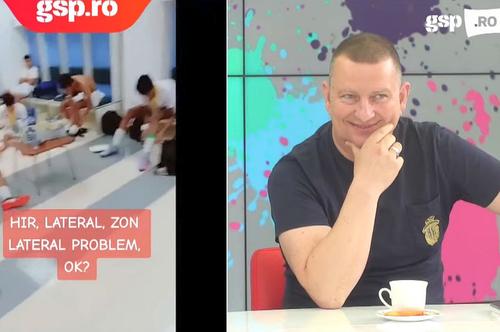 Ionuț Chirilă, în timp ce urmărea discursul lui Daniel Borugă