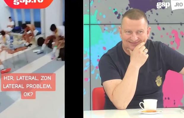 Ionuț Chirilă a analizat în direct imaginile cu antrenorul „No greșeală”: „E într-un moment delicat”