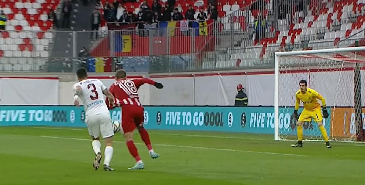 Andrei Burcă, eliminat în Sepsi - CFR Cluj