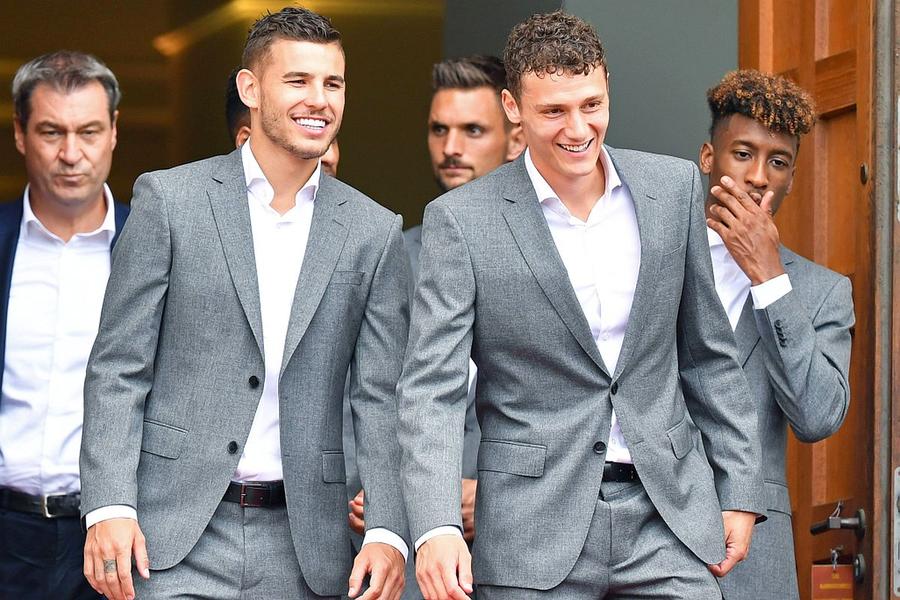 Lucas Hernandez și Benjamin Pavard. Foto: Imago Images Lothar Matthaus: „L-aș vinde imediat pe Lucas Hernandez la PSG!”
