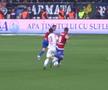 FOTO Accidentare Dani Iglesias în CSA Steaua - Dinamo
