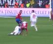 FOTO Accidentare Dani Iglesias în CSA Steaua - Dinamo