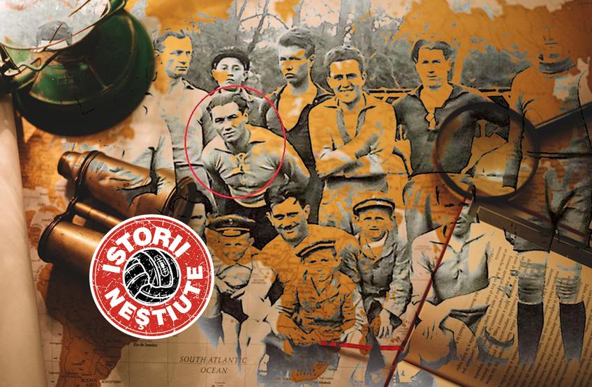 Vasile Cipcigan, încercuit, fotbalistul de la Cluj